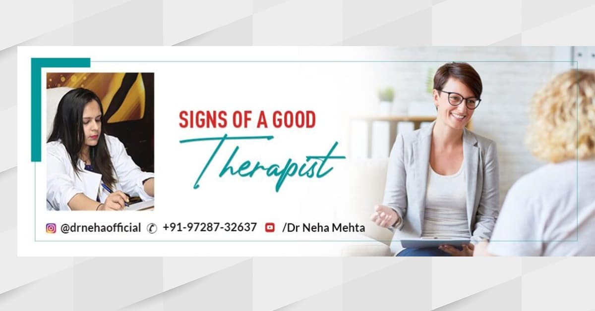 Signs of a good therapist