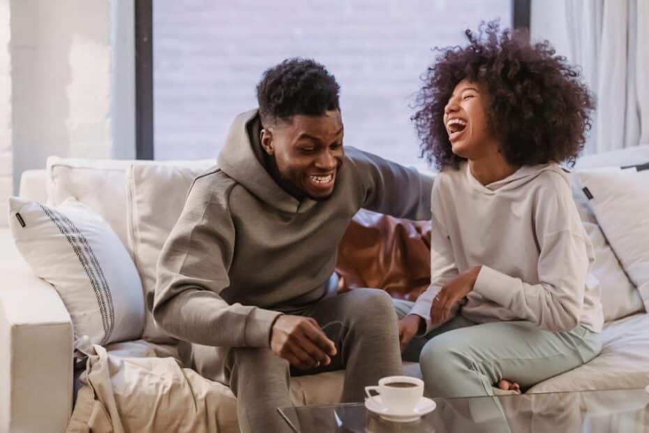 How can boys increase sense of humour