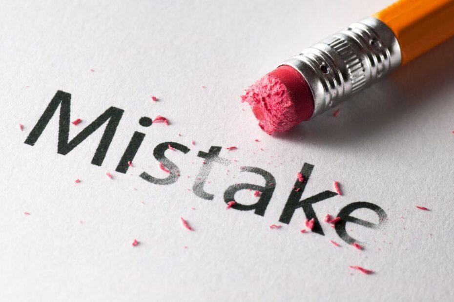ways to rectify the mistakes you made in the past
