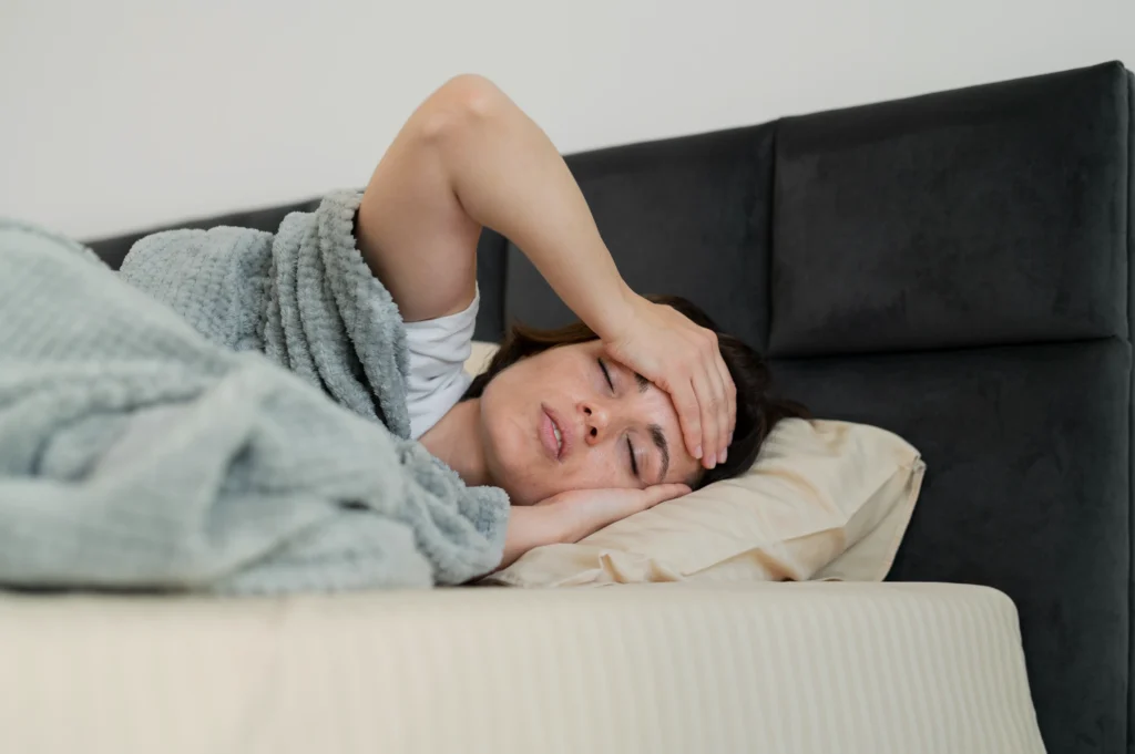 Anxiety Counseling in Gurgaon 21 medium shot ill woman laying bed