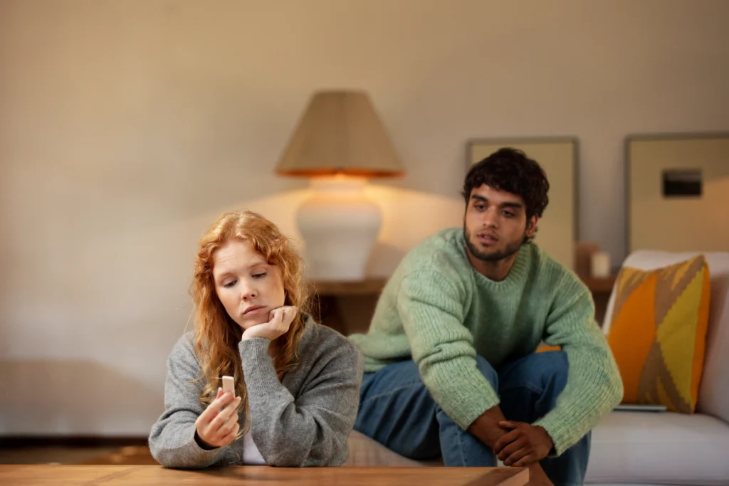 Family Counselling in Gurgaon 21 person doing home covid test