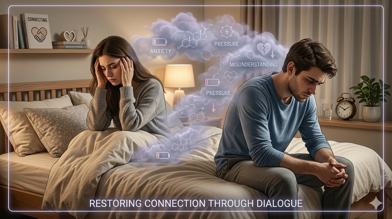 How Performance Anxiety Impacts Sexual Confidence and Relationship Satisfaction in Couples – Best Performance anxiety counselor Gurgaon