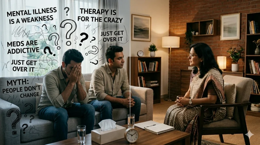 myths about sex therapy in India vs reality explained clearly