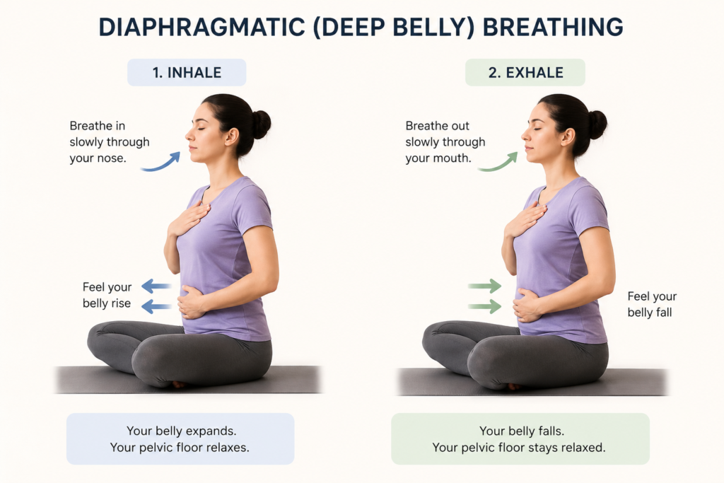 Diaphragmatic (Deep Belly) Breathing