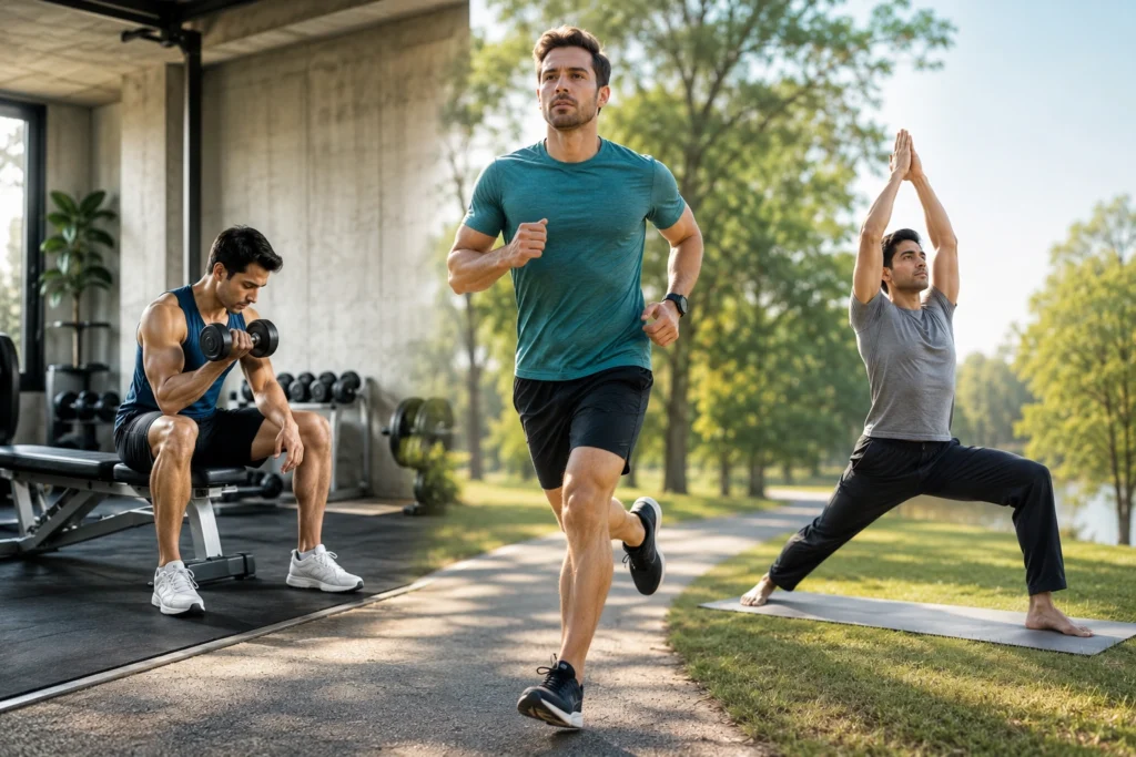 Regular exercise helps improve sexual stamina naturally