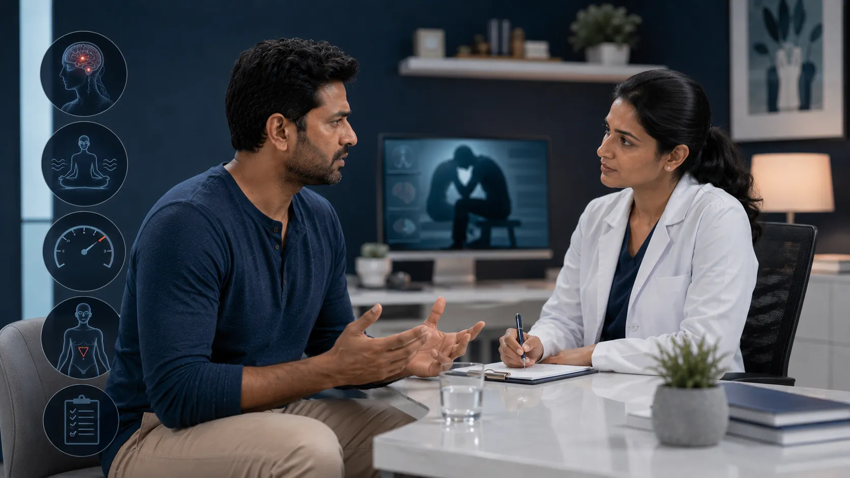 Sexual health consultation for persistent ejaculation control and premature ejaculation concerns